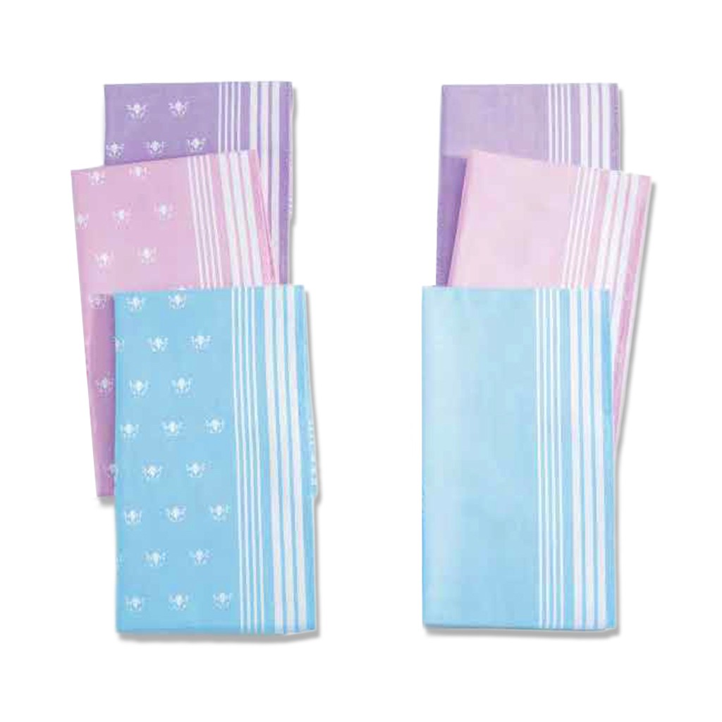 Pa&ntilde;uelo mujer algod&oacute;n estuche 6 linea prestige