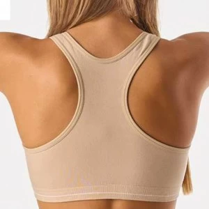 Conjunto top y braga de algod&oacute;n sin costuras