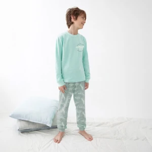 Pijama largo ni&ntilde;o tejido spandex