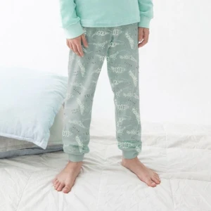 Pijama largo ni&ntilde;o tejido spandex