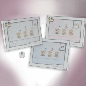 Juego de sabana minicuna ositos 3 piezas
