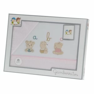 Juego de sabana minicuna ositos 3 piezas