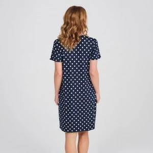 Camisola mujer abotonada con lunares