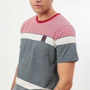 Pijama hombre manga corta algod&oacute;n