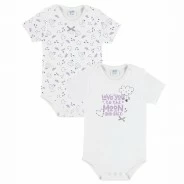 Body beb&eacute; cuello americ&aacute;no pack 2