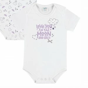 Body beb&eacute; cuello americ&aacute;no pack 2