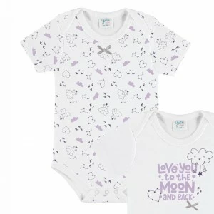 Body beb&eacute; cuello americ&aacute;no pack 2