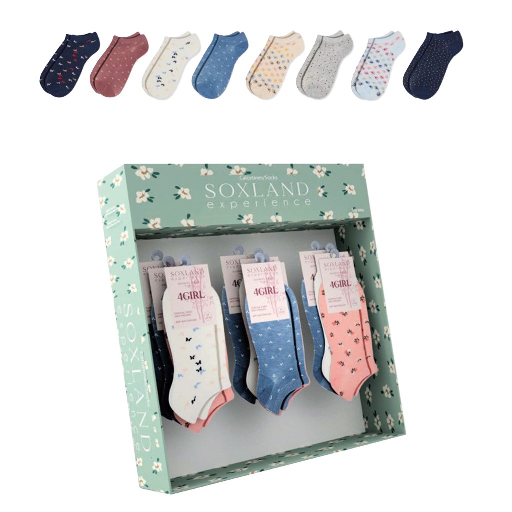 Calcet&iacute;n invisible mujer exposictor 18