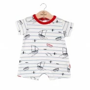 Pelele beb&eacute; estampado marinero