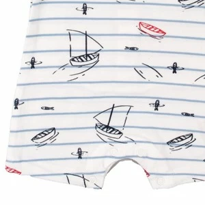 Pelele beb&eacute; estampado marinero
