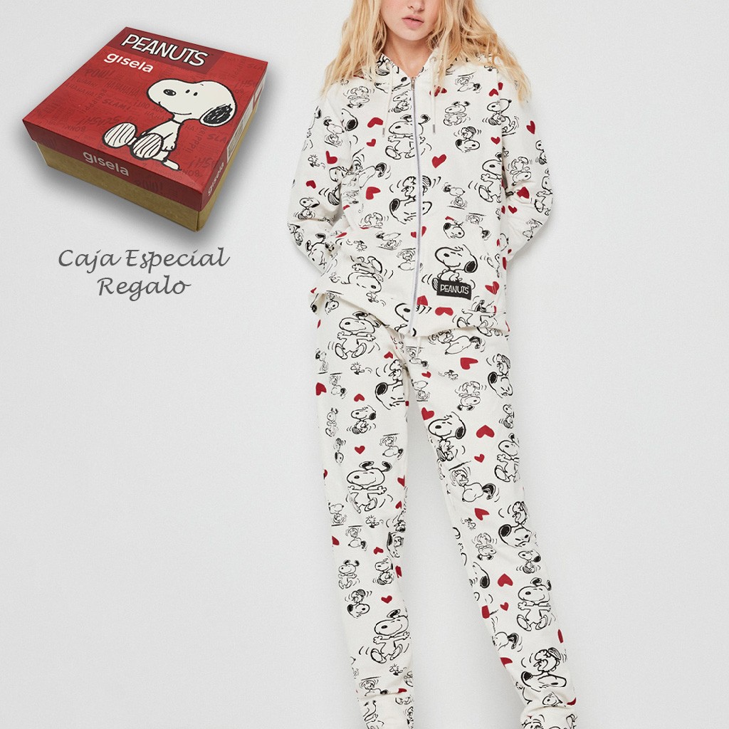 Pijama mujer estampado Snoopy