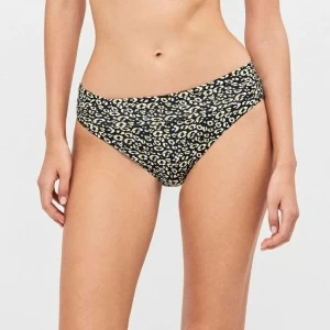 Braga alta ba&ntilde;o mujer fruncida estampada