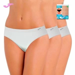 Braga bikini mujer sin costuras microfibra pack x3