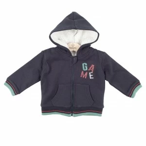 Sudadera beb&eacute; abierta con capucha