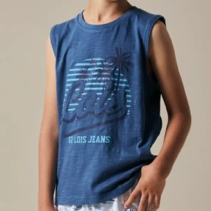 Pijama infantil sin magas estampado