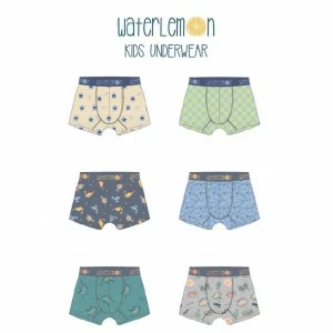Boxer infantil algod&oacute;n pack 2 estampado goma vista