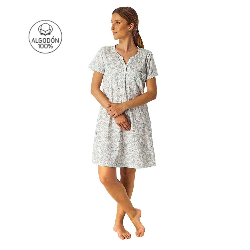 Camis&oacute;n mujer algod&oacute;n estampado