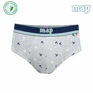 Slip algod&oacute;n org&aacute;nico goma vista pack x2 aviones