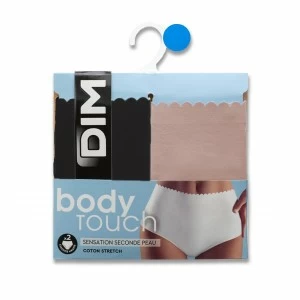 Braga alta algod&oacute;n x2 corte l&aacute;ser Body Touch Easy