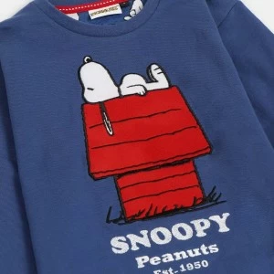 Pijama ni&ntilde;o algod&oacute;n con dibujo Snoopy