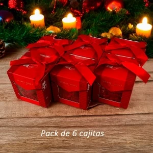 Tanga mujer algod&oacute;n estampada en cajita regalo