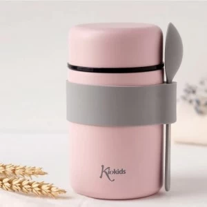 Termo papillero bebe con cuchara colecci&oacute;n rosa