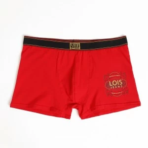 Boxer hombre rojo lote 6 premium