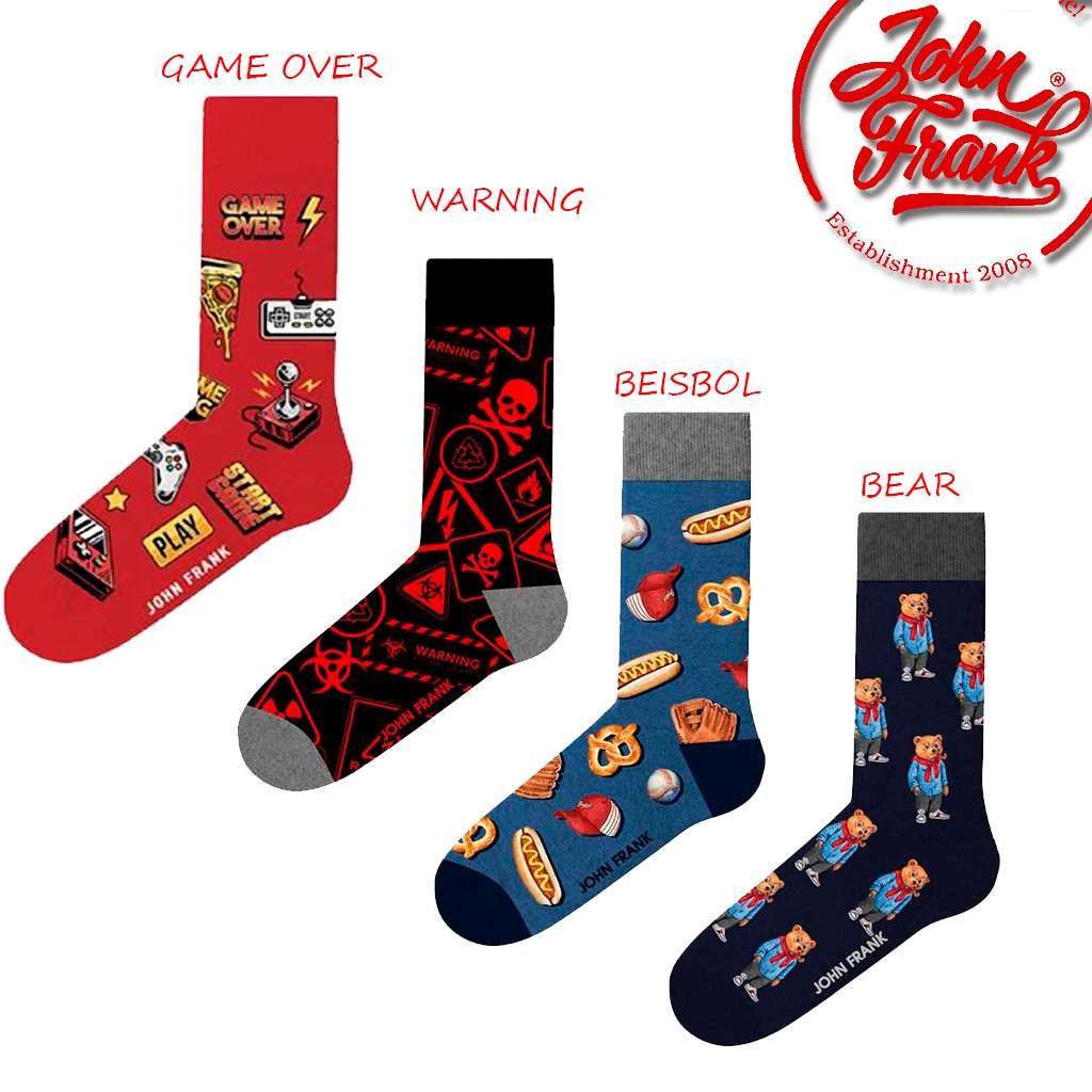 Calcetin fantasía hombre con divertidos diseños