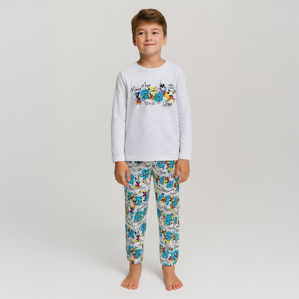 Pijama infantil algodón Mickey Mouse