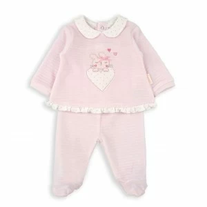 Pijama beb&eacute; dos piezas manga larga