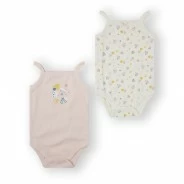 Body bebe tirantes pack 2 Algod&oacute;n