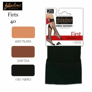 Minimedia mujer 40 den x2 pu&ntilde;o anat&oacute;mico Firts 40
