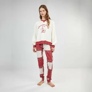 Pijama mujer sudadera y pantal&oacute;n Snoopy