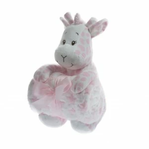 Peluche jirafa con manta a juego en caja regalo