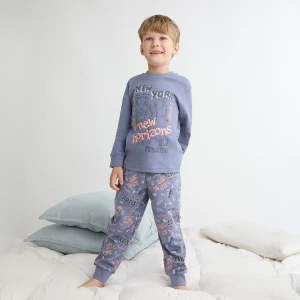 Pijama algod&oacute;n ni&ntilde;o manga larga