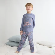 Pijama algod&oacute;n ni&ntilde;o manga larga