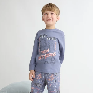 Pijama algod&oacute;n ni&ntilde;o manga larga