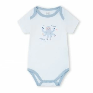 Body manga corta beb&eacute; cuello americ&aacute;no pack 2