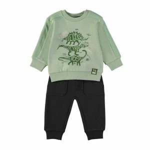 Chandal beb&eacute; algod&oacute;n dibujo dinosaurios