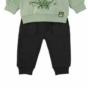 Chandal beb&eacute; algod&oacute;n dibujo dinosaurios