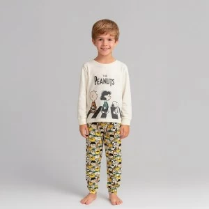 Pijama infantil manga larga Snoopy