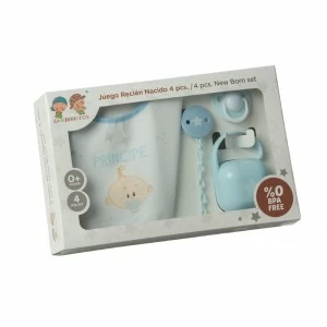 Estuche regalo beb&eacute; 4 piezas