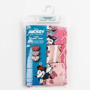 Braga ni&ntilde;a minnie algod&oacute;n pack x 3 blister