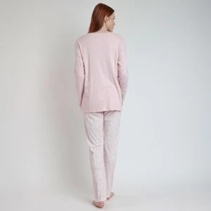 Pijama manga larga mujer viscosa 