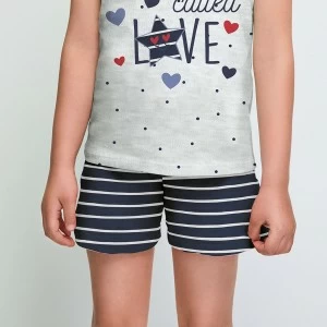 Pijama manga corta infantil