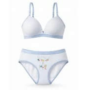 Conjunto interior ni&ntilde;a sujetador y braguita