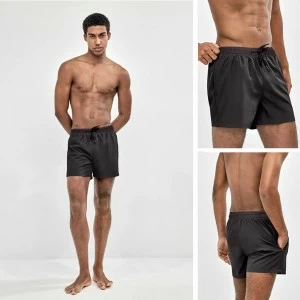 Ba&ntilde;ador hombre color liso bolsillos