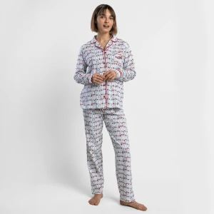 Pijama camisero mujer manga larga Snoopy