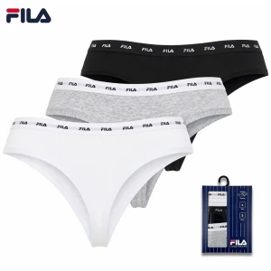 Tanga mujer algodon pack x 3 goma vista logo