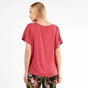 Camiseta manga corta mujer viscosa